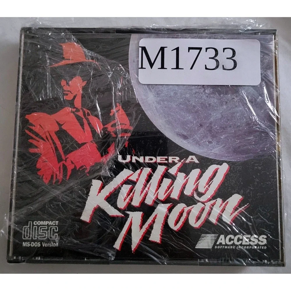 Under a Killing Moon PC Game MS DOS 1994 Vintage Tex Murphy Access 4 CD ROM